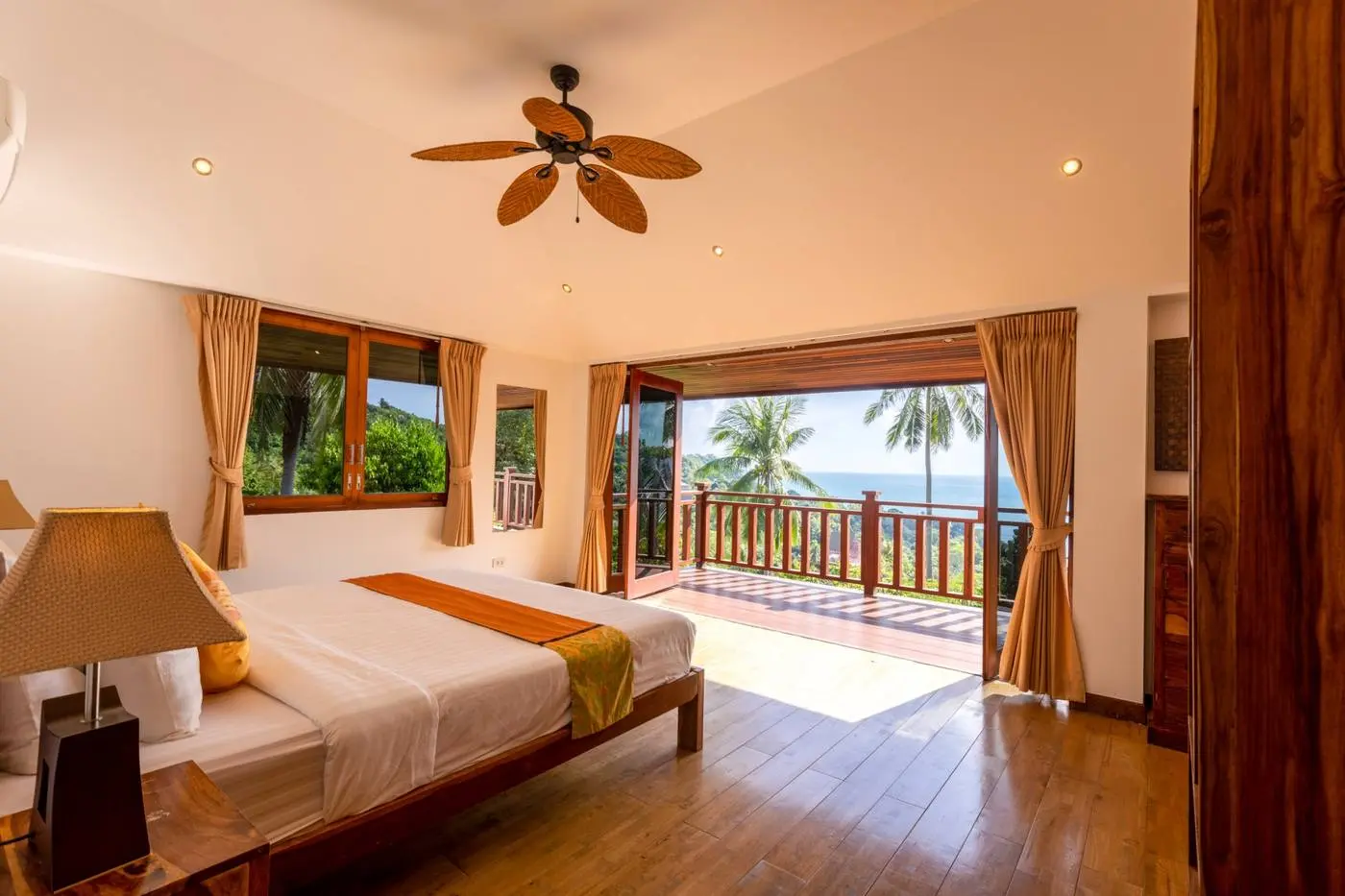 Villa Vadee ocean view bedroom, Thong Nai Pan