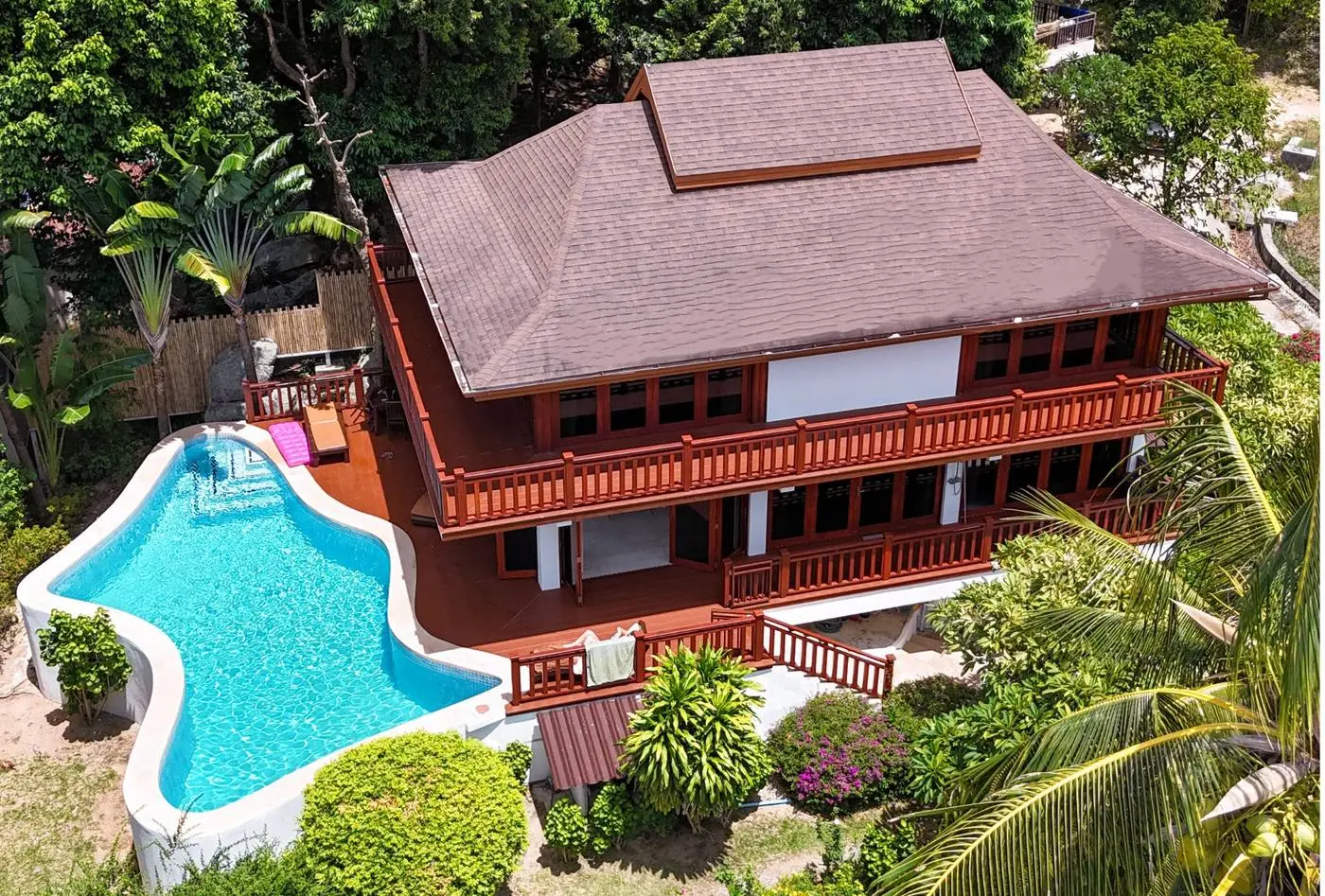 Villa Vadee villa exterior, Thong Nai Pan hillside